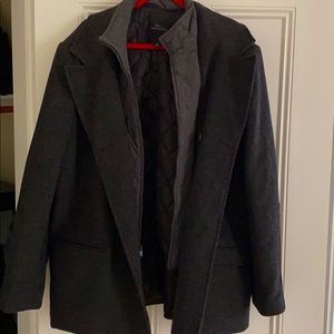 Marc Anthony Wool Peacoat (Never Worn)